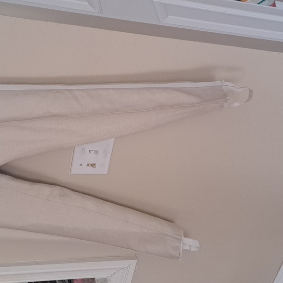 Golden Goose  Deluxe Brand Maya Slim Leg Trouser In Cream SZL NWT - Picture 7 of 15